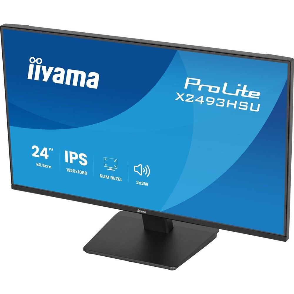 iiyama ProLite X2493HSU-B1 - Moniteur 24" Full HD - Dalle IPS - 120 Hz - Hub USB