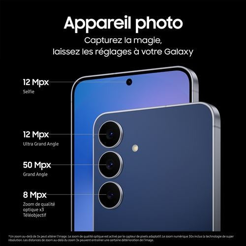 Samsung Galaxy S25 FE 128 Go Bleu
