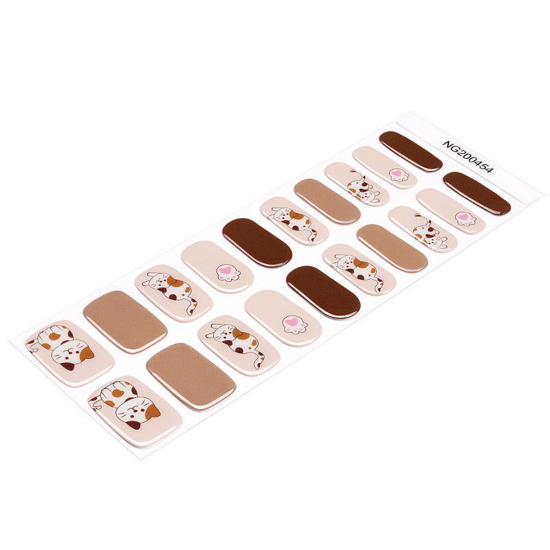 MeoMagic 14-201 Autocollants gels pour ongles - 20 pièces
