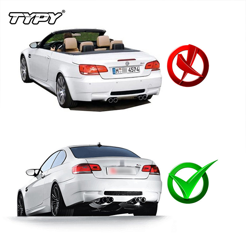 TYPY Feu arrière LED pour BMW M3 E92 (2006–2013) – Stop, DRL, signal de frein, recul