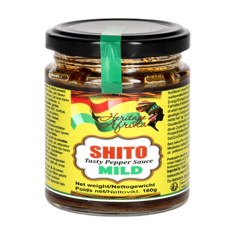 Heritage Afrika Sauce Shito ghanéenne douce - 160 g