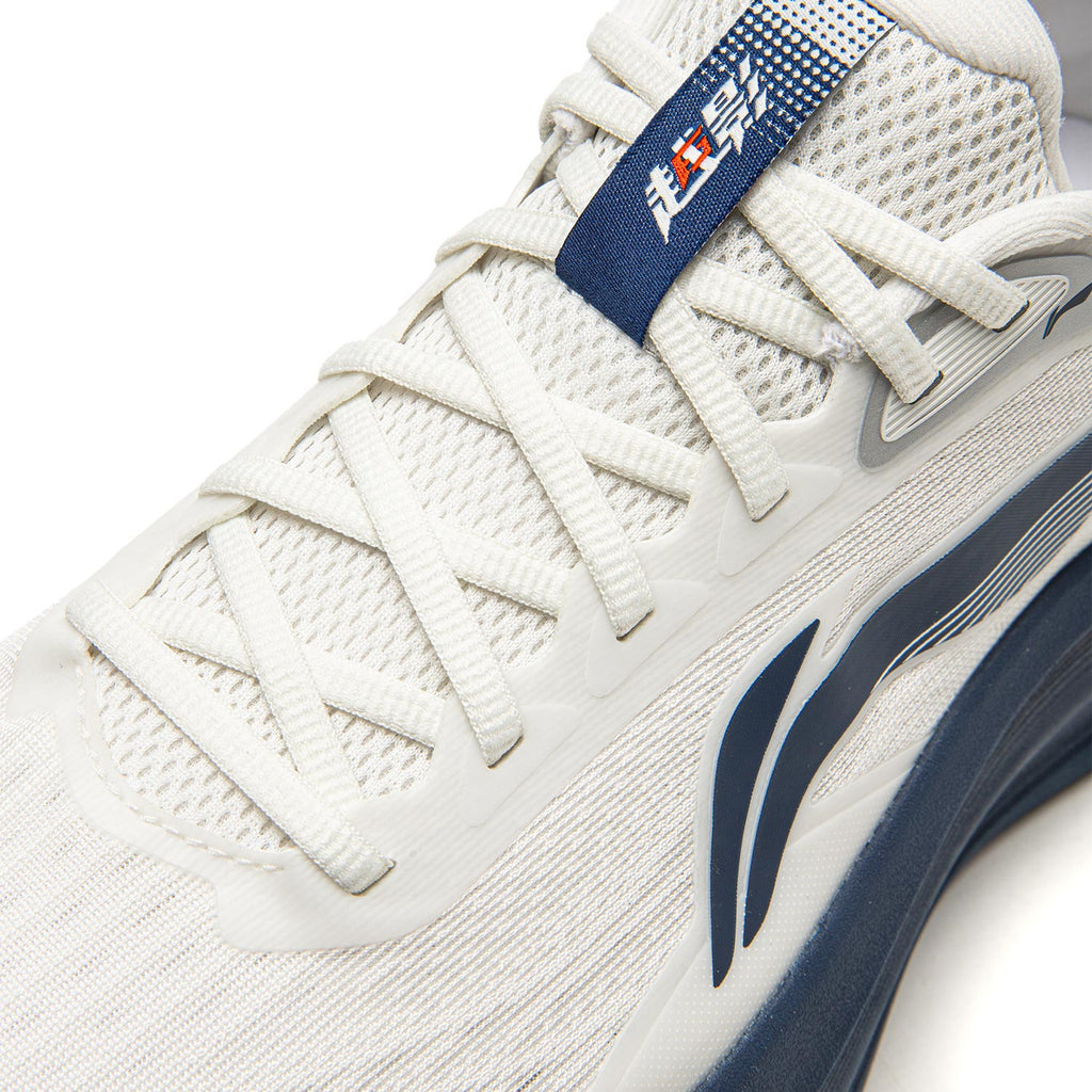 EU45 LI-NING YUEYING 6 Chaussures de running protection et amorti pour homme sport et plein air - Gris craie