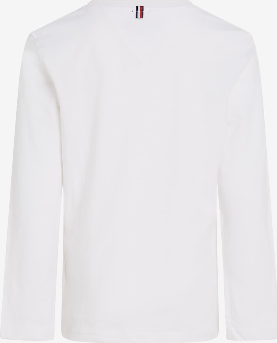 Tommy Hilfiger T-shirt basique à manches longues Blanc 5