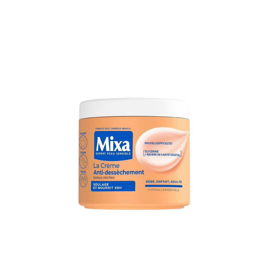 MIXA La Crème Anti-Dessèchement des Peaux Sèches 400ml