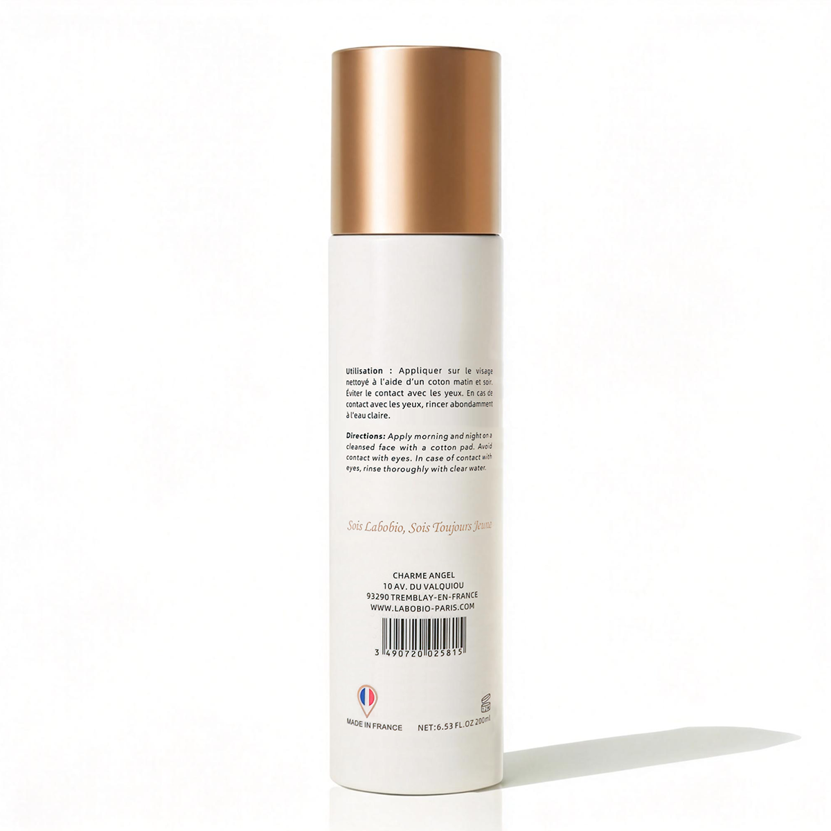 LABOBIO Lotion Visage Revitalisante Avancée 200 ml