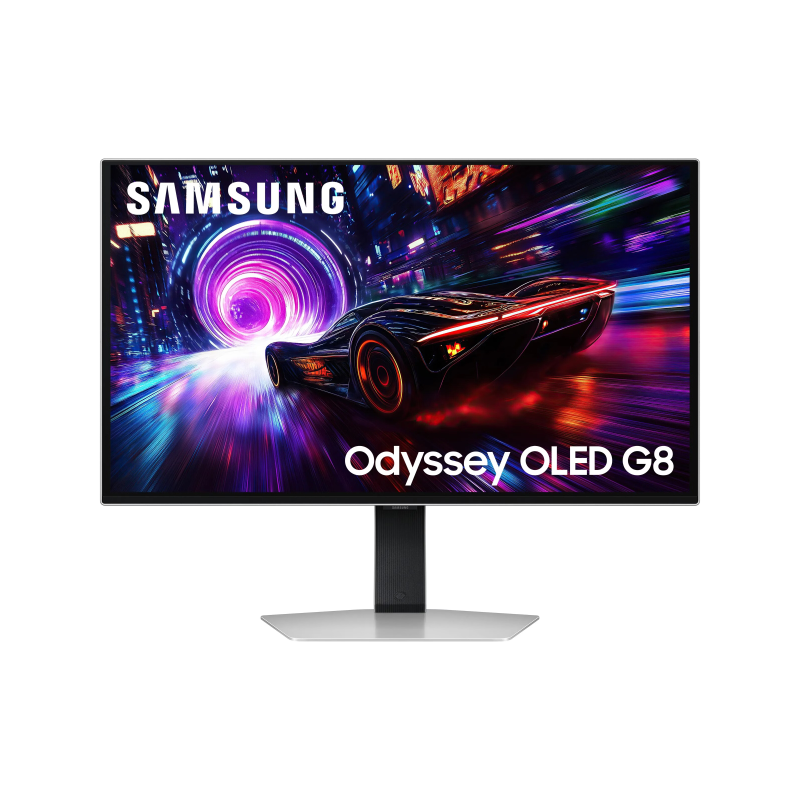 Samsung G81SF Moniteur d'ordinateur 68,6 cm (27") 3840 x 2160 pixels 4K Ultra HD OLED Argent
