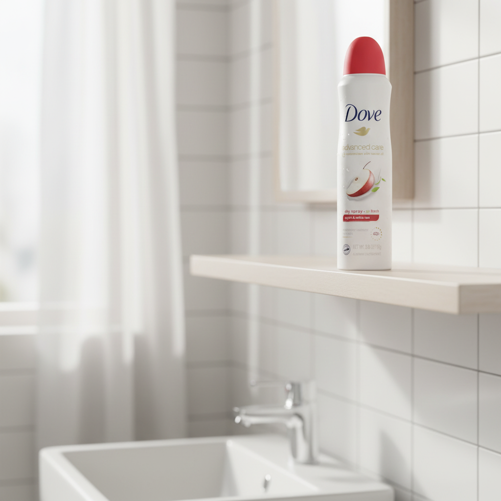 DOVE Déodorant spray Soin avancé Pomme & thé blanc - 250 ml