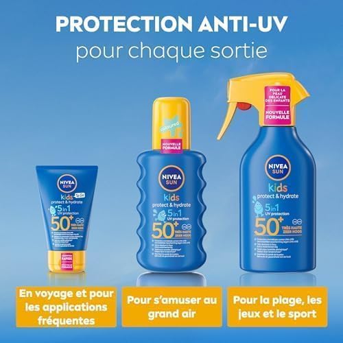 NIVEA SUN Enfants Protect & Hydrate Spray protection solaire SPF50+ 250 ml