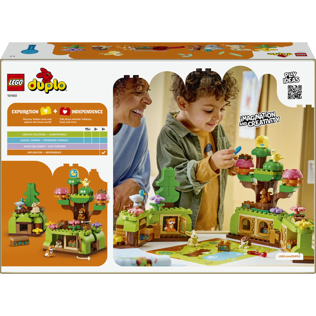 LEGO DUPLO Town 10480 Découverte de la forêt avec des animaux sauvages