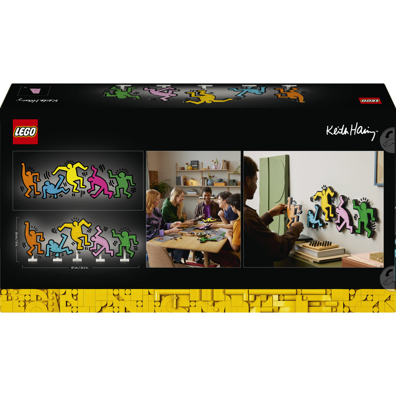 LEGO ART 31216 Keith Haring – Les figures dansantes