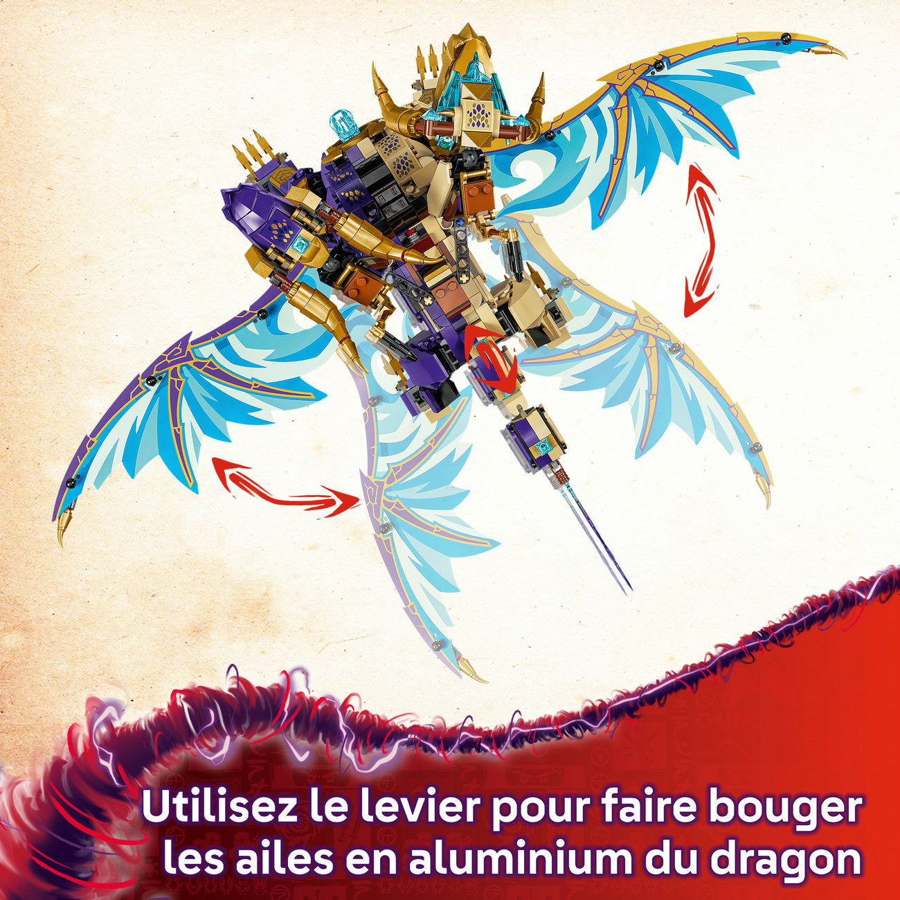 LEGO Ninjago 71836 Le Dragon Arche de la concentration
