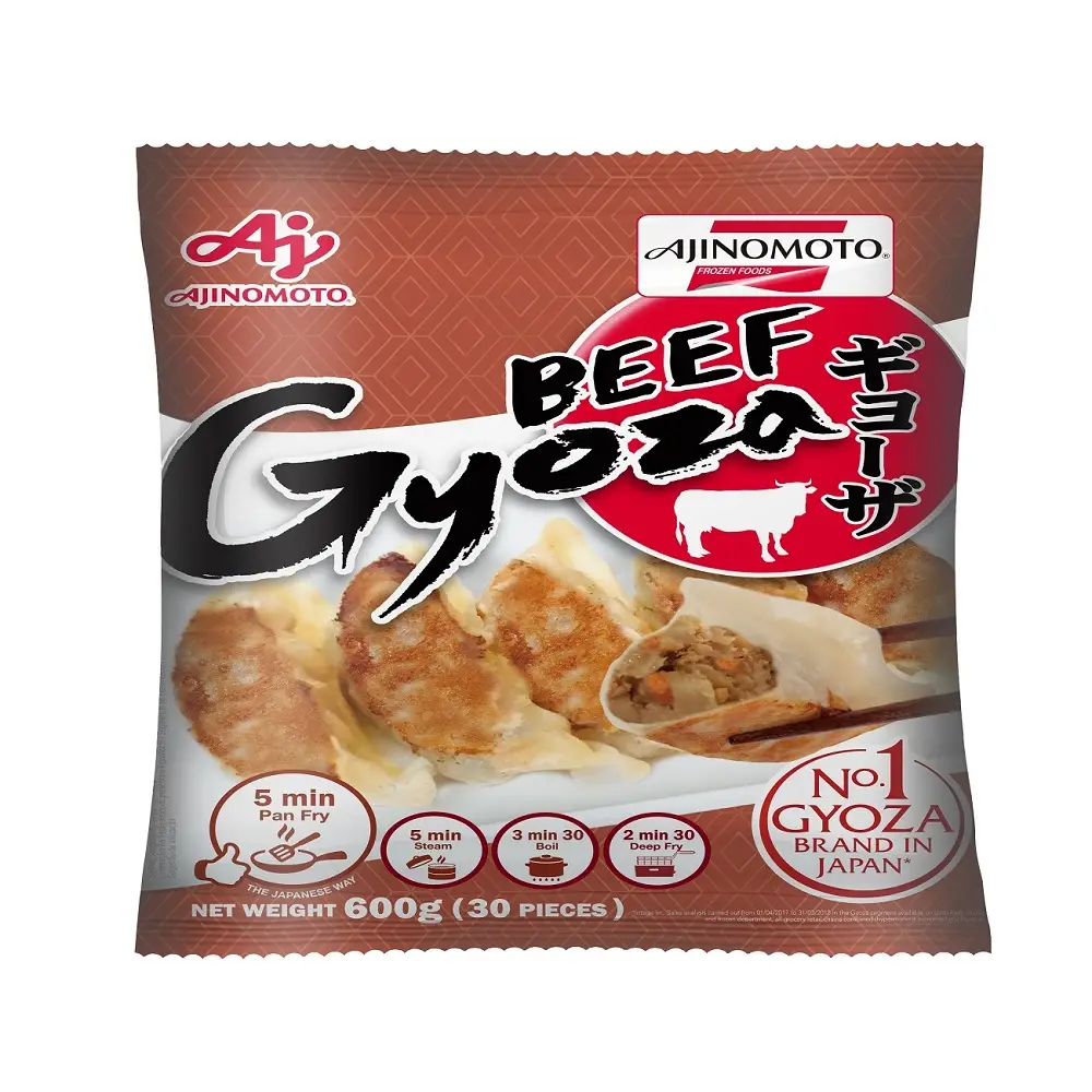 AJINOMOTO Gyozas au bœuf - 30 pièces 600 g