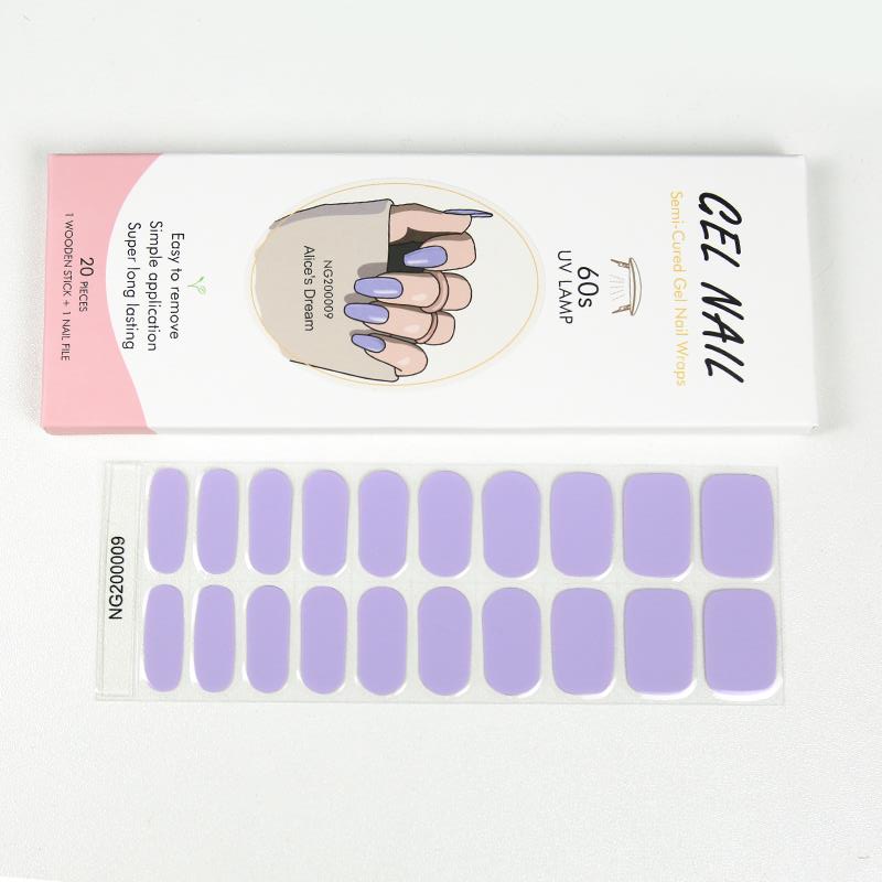 MeoMagic 14-7 Autocollants gels pour ongles - 20 pièces