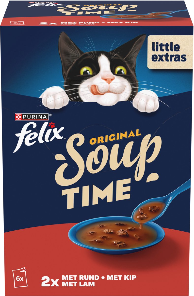 Felix Soupe pour chat Sélection de la ferme 48x48 g
