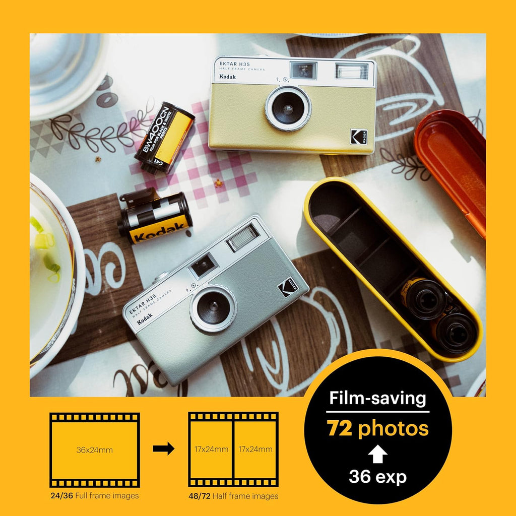 Kodak Ektar H35, appareil photo argentique, sable