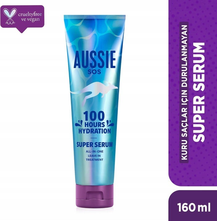AUSSIE SOS Super Sérum pour Cheveux Secs - 160 ml