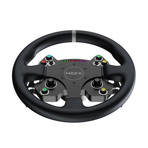 MOZA Racing Volant de course à double embrayage CS V2P pour PC