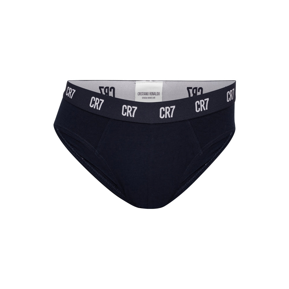 CR7 Lot de 3 slips Blanc/Gris/Noir