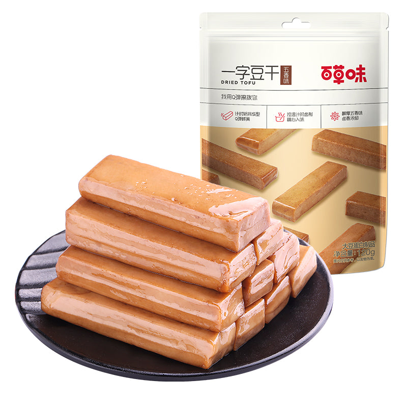 Be&Cheery Lanières de tofu saveur cinq épices 120 g