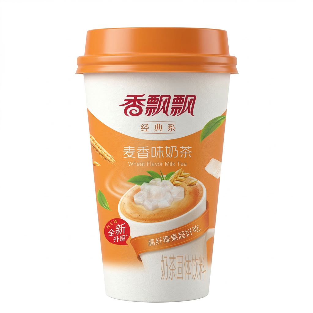 Senpure Xiang Piao Piao Thé au lait classique saveur blé 80 g