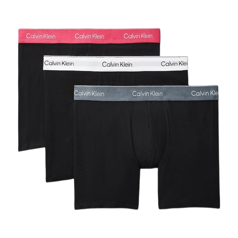 CALVIN KLEIN Boxers Icon Coton Extensible Lot de 3