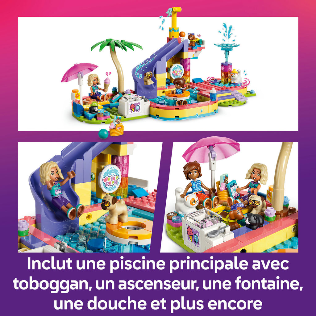 LEGO Friends Ensemble de Construction Une Journée Fabuleuse au Parc Aquatique 42676