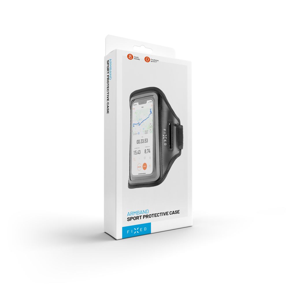 FIXED Brassard pour smartphone, Noir