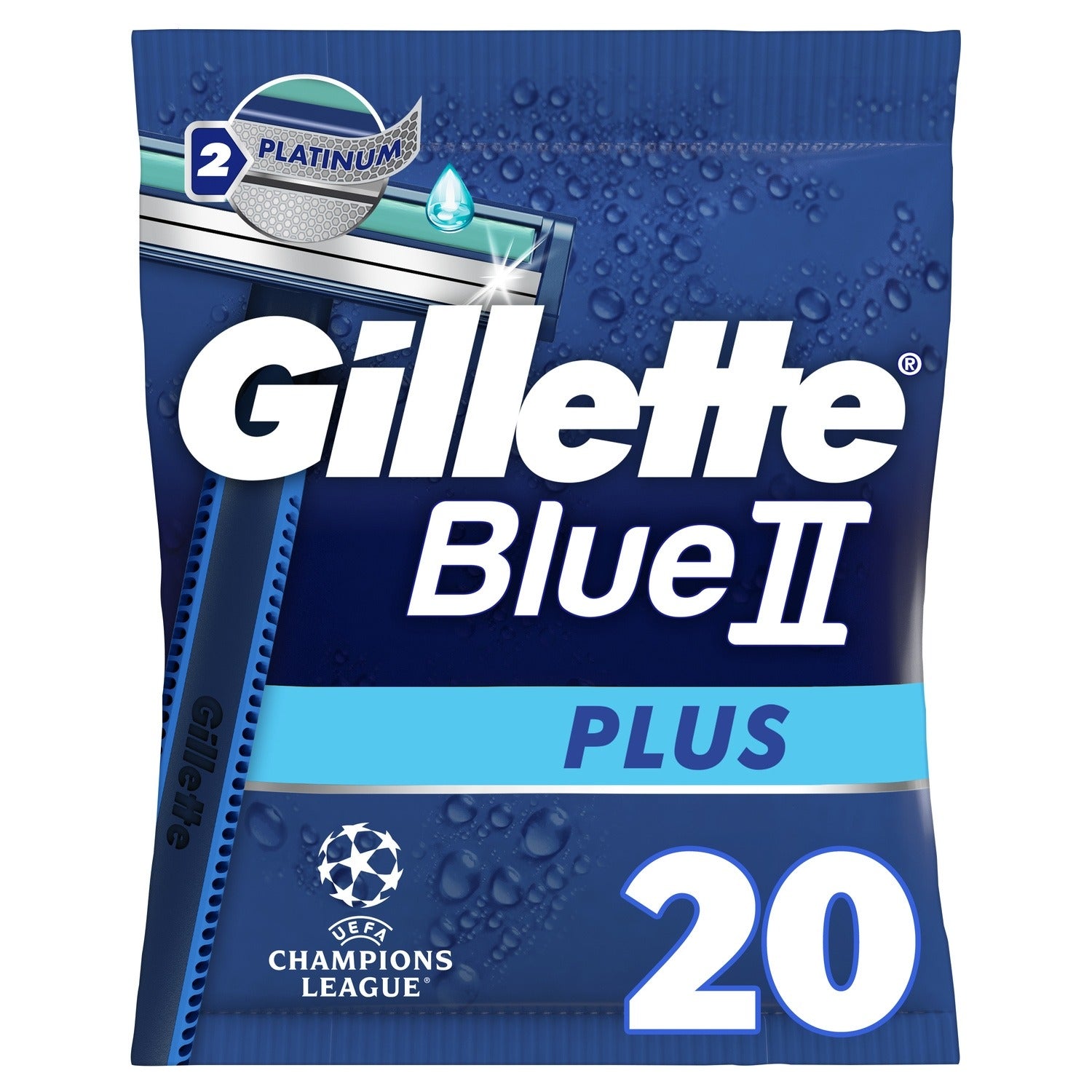 Gillette Rasoirs jetables Blue2 Plus 16 unités 4 offerts