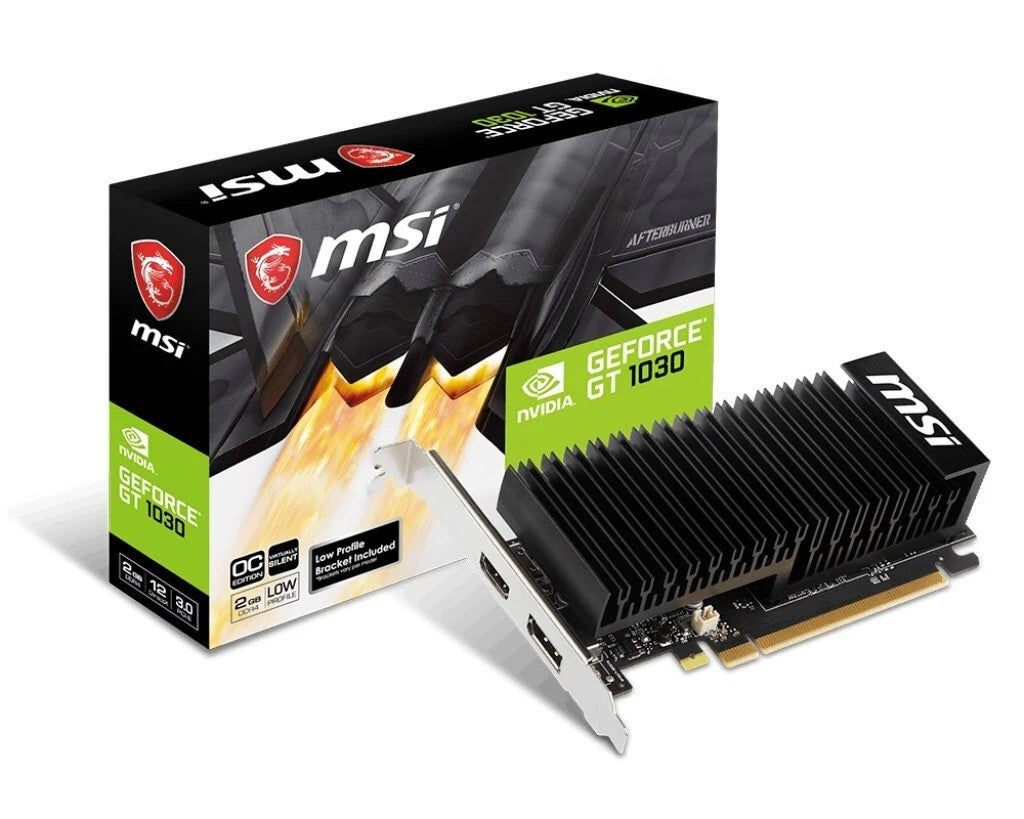 MSI GeForce GT 1030 2GHD4 LP OC Carte graphique