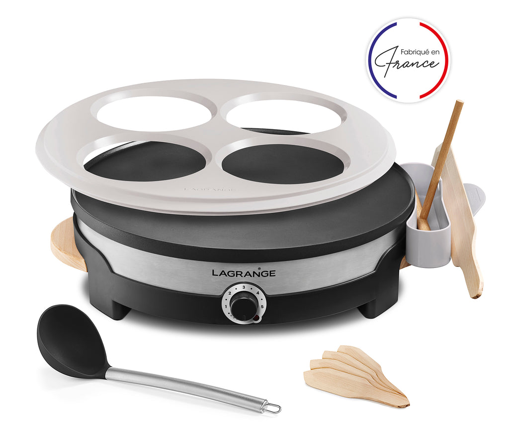 Lagrange Crêpière 1500 W 35 cm noir/gris