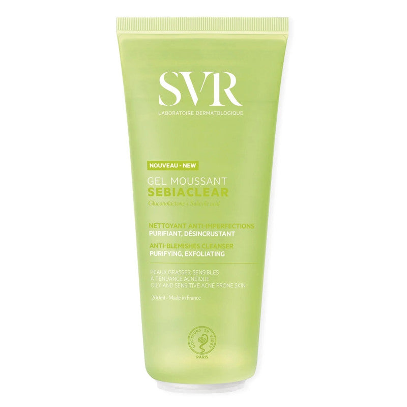 SVR Sebiaclear Gel moussant anti-imperfections 200 ml