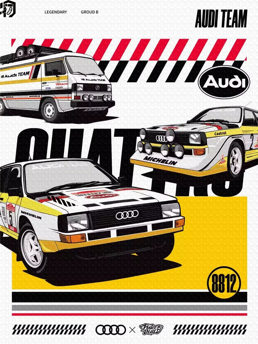 POWER BUILD Équipe Audi WRC officielle
