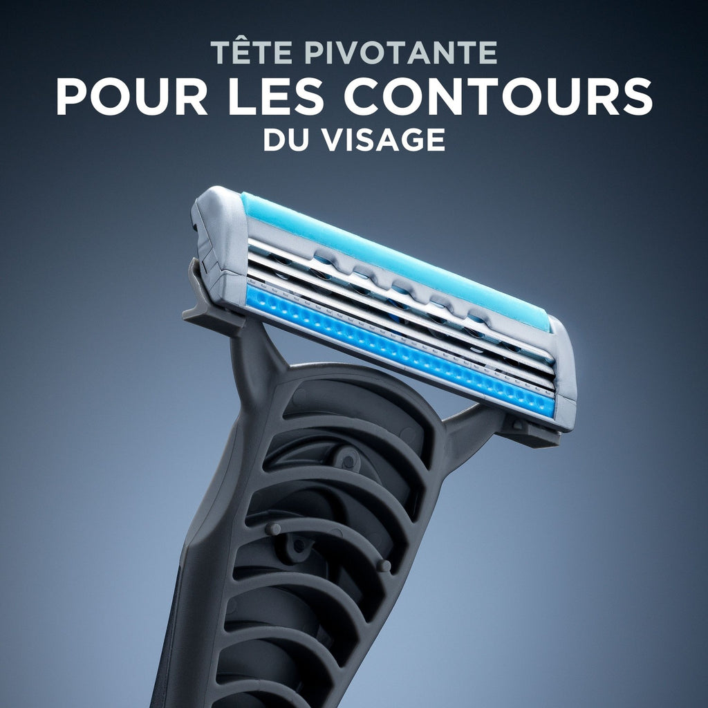 WILKINSON SWORD Essential 3 Black - Rasoirs Jetables Pour Homme - x 12