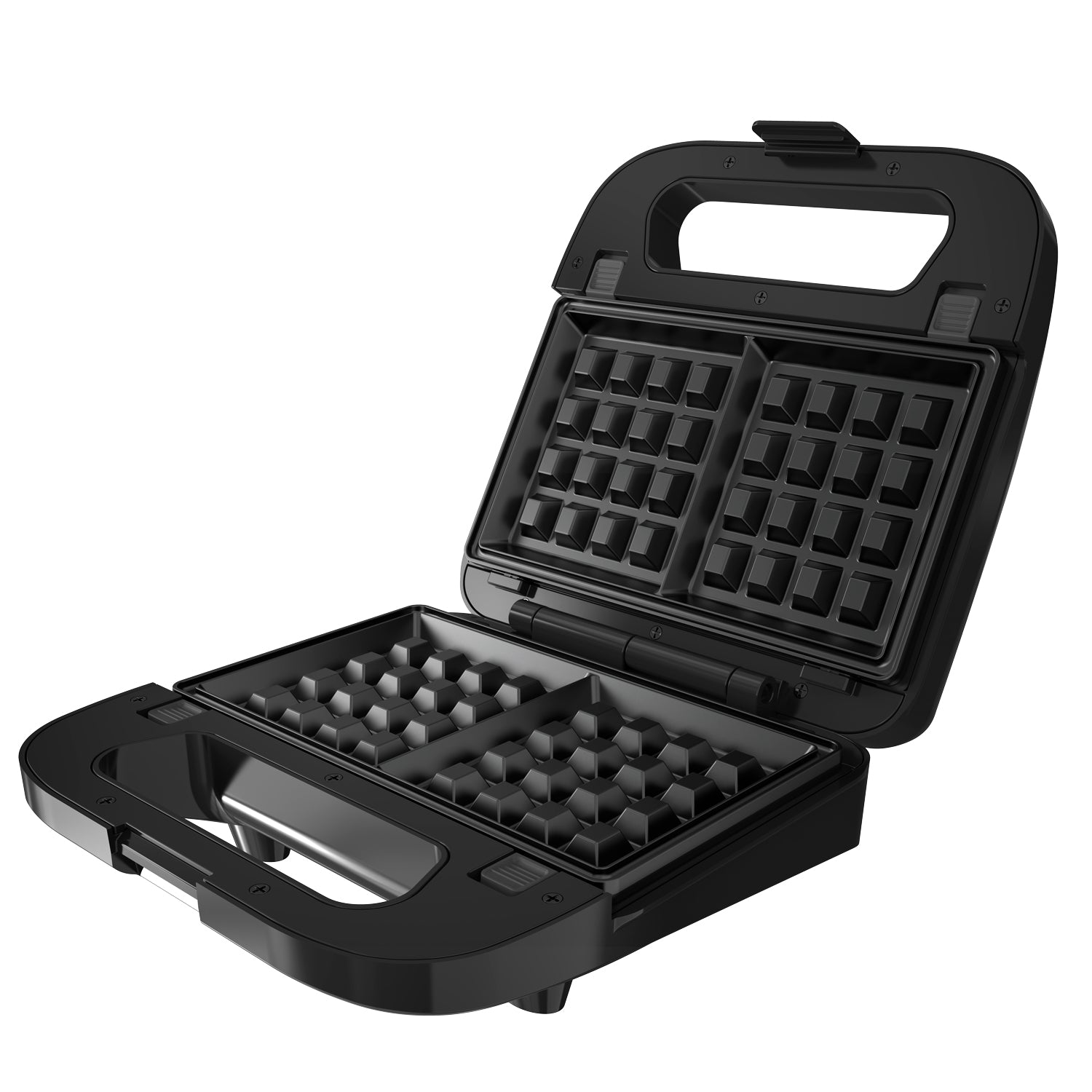 BLACK+DECKER Appareil 3-en-1 pour sandwichs, gril et gaufres 750 W