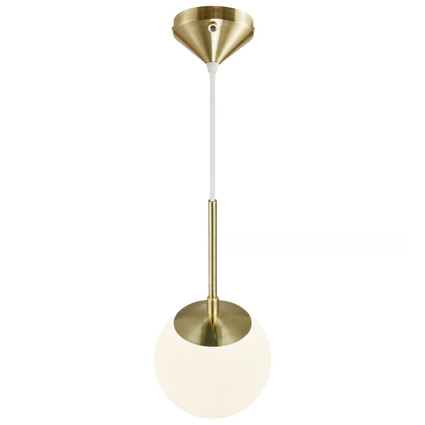 Suspension GRANT 15 verre et métal laiton IP20 E14 - Nordlux, Intérieur