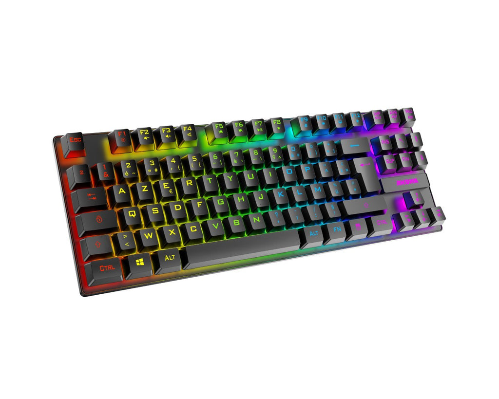 Akuma clavier gaming shônen t02 tkl 88 touches retroeclaire membrane