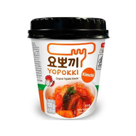 Yopokki YOUNGPOONG Tteokbokki Kimchi Original, Halal - 120 g