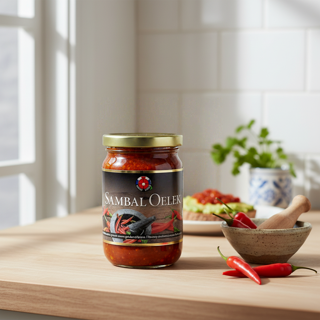 Lucky Label Sambal Oelek Pâte de Piment 720 g