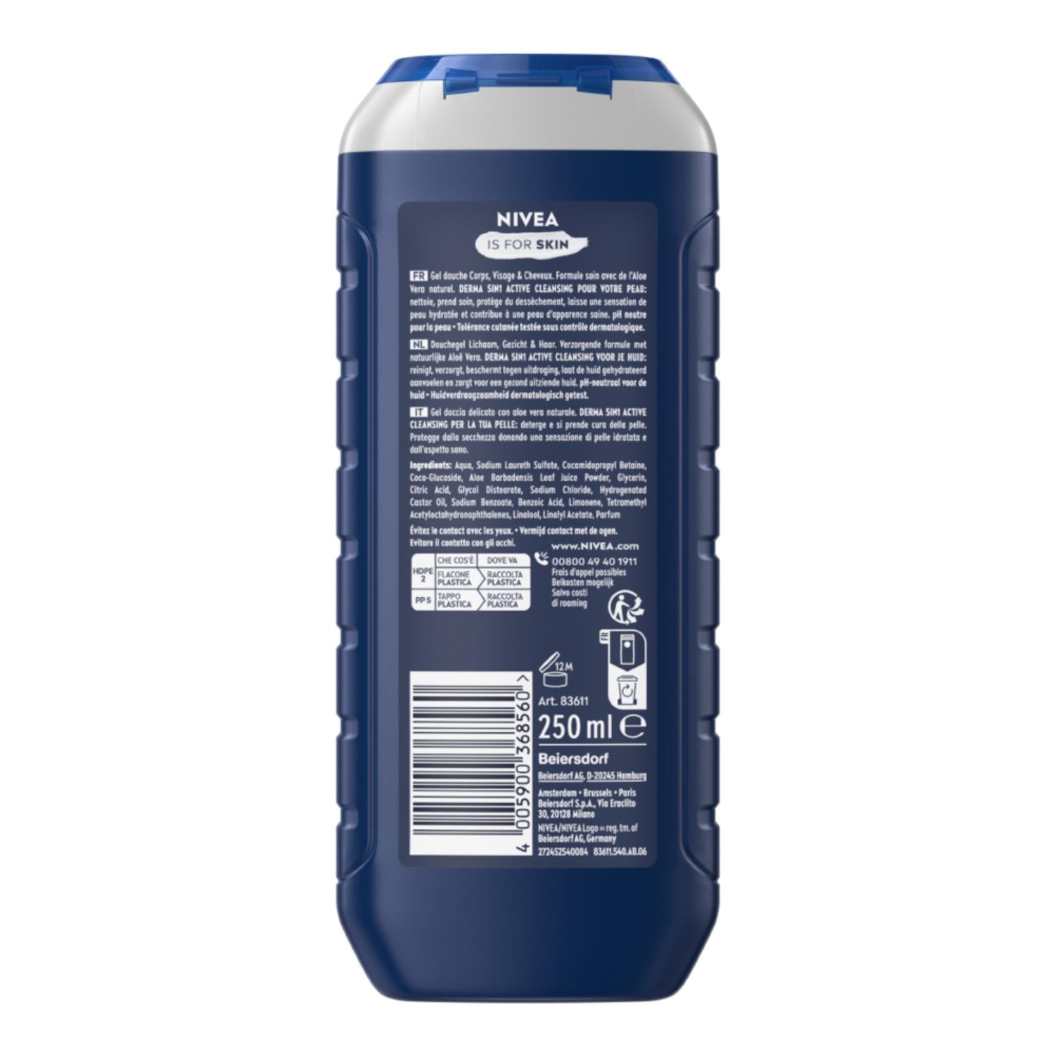 NIVEA MEN Gel Douche Protect & Care 250 ml
