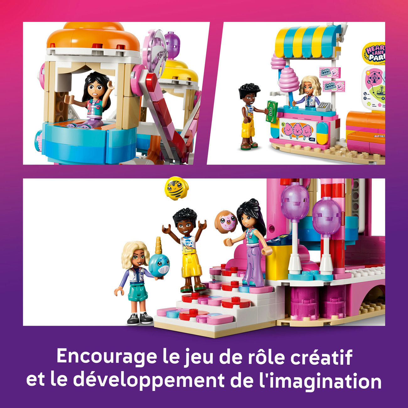 LEGO Friends 42700 La grande roue ornée de bonbons et cupcakes