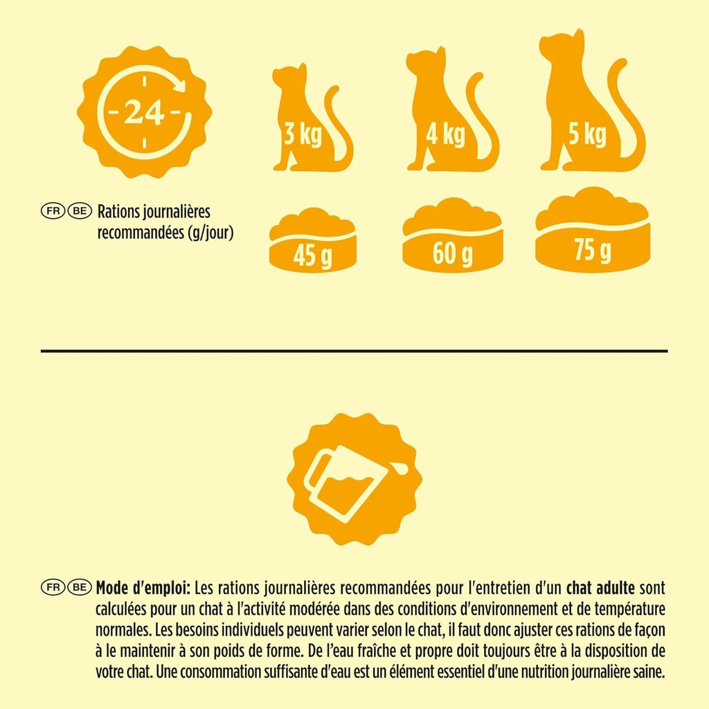 Friskies 5 Promesses Croquettes pour Chat Adulte d'Intérieur - 1,5 kg