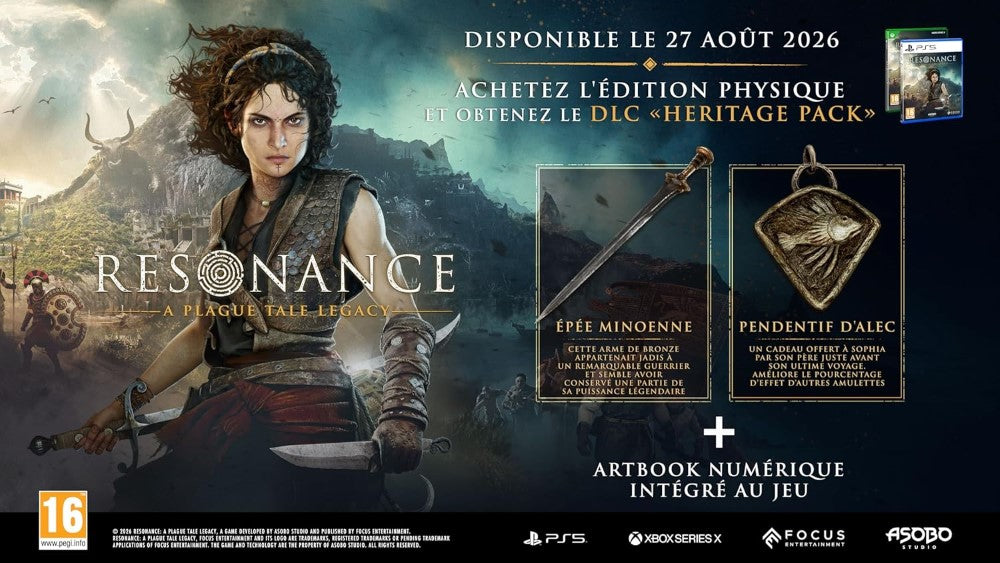 Resonance : A Plague Tale Legacy - PS5 - Version française