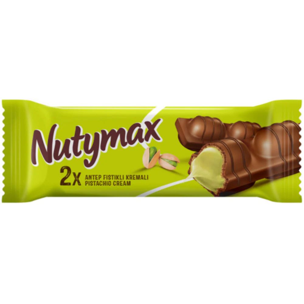 NUTYMAX Gaufrette à la crème de pistache - 44 g