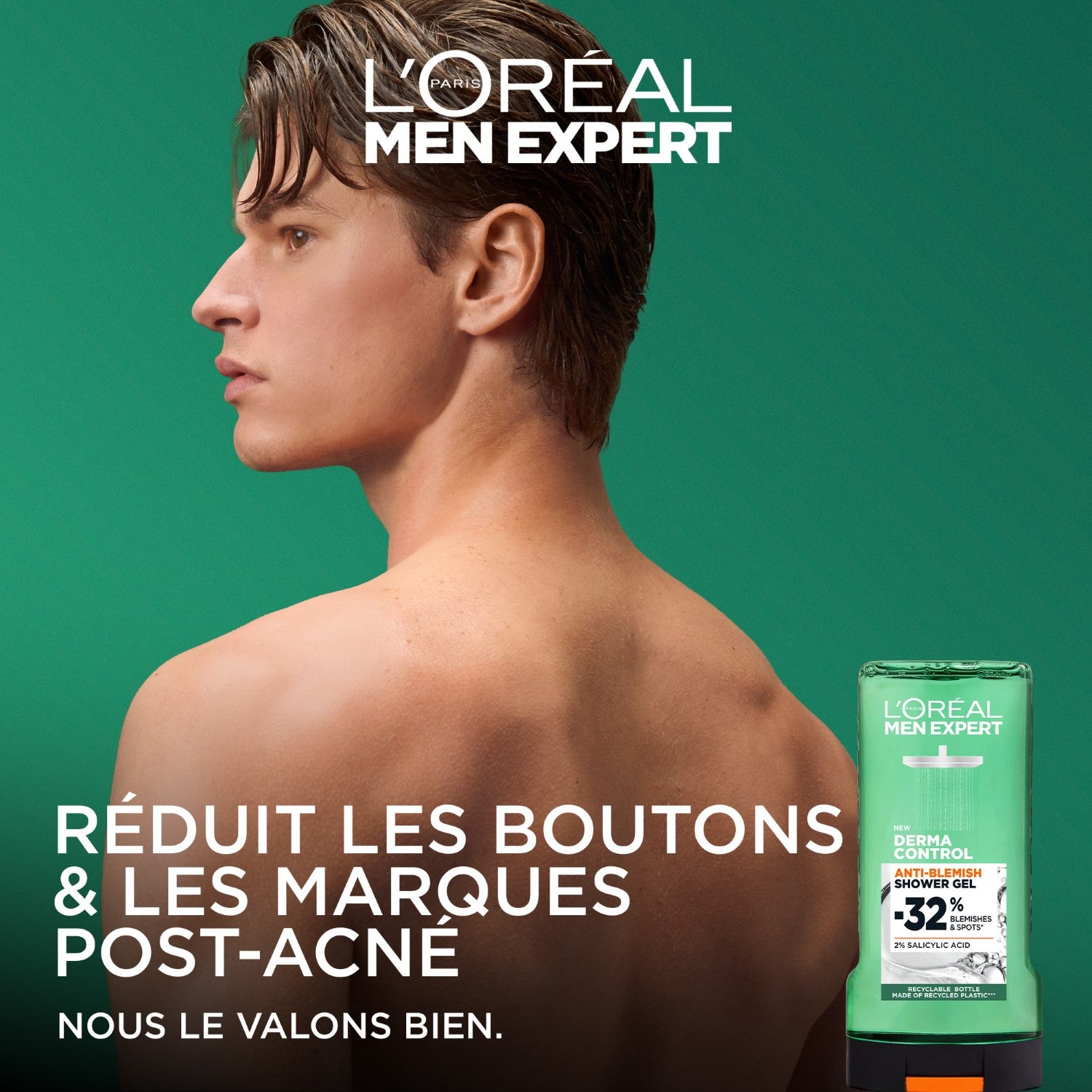 L'Oréal Paris Men Expert Gel Douche Derma Control 300ml