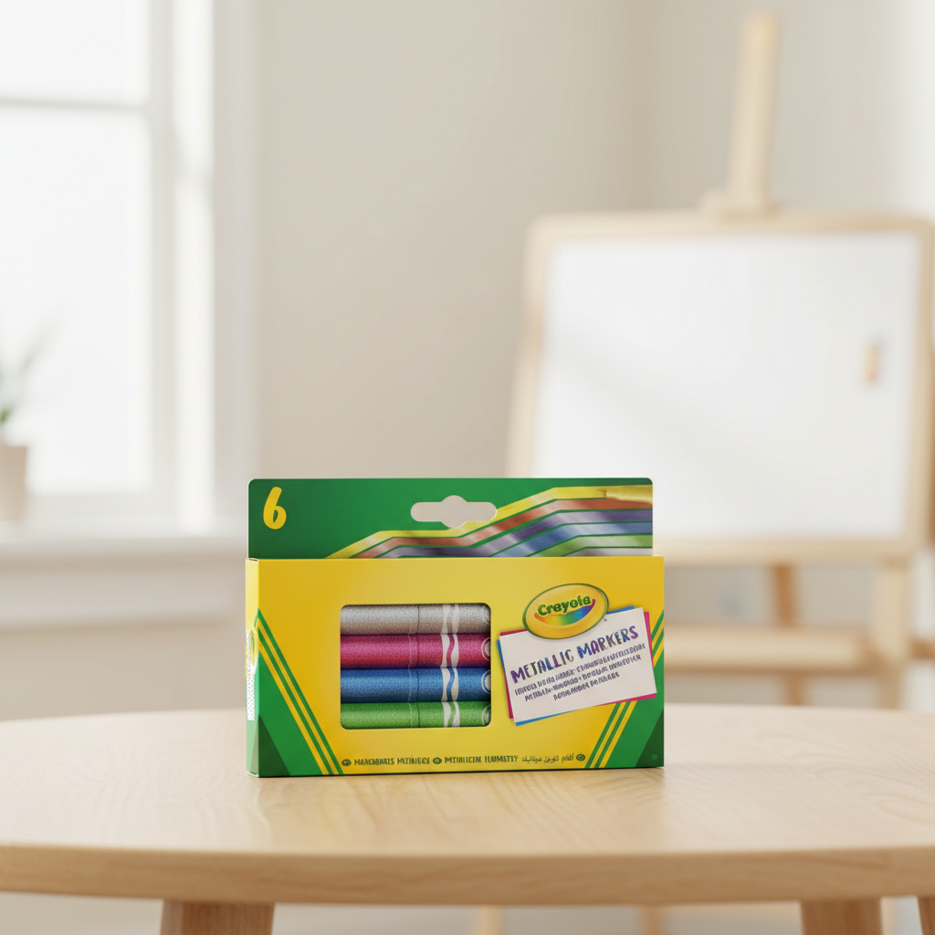 Crayola 6-Marqueurs métallisés