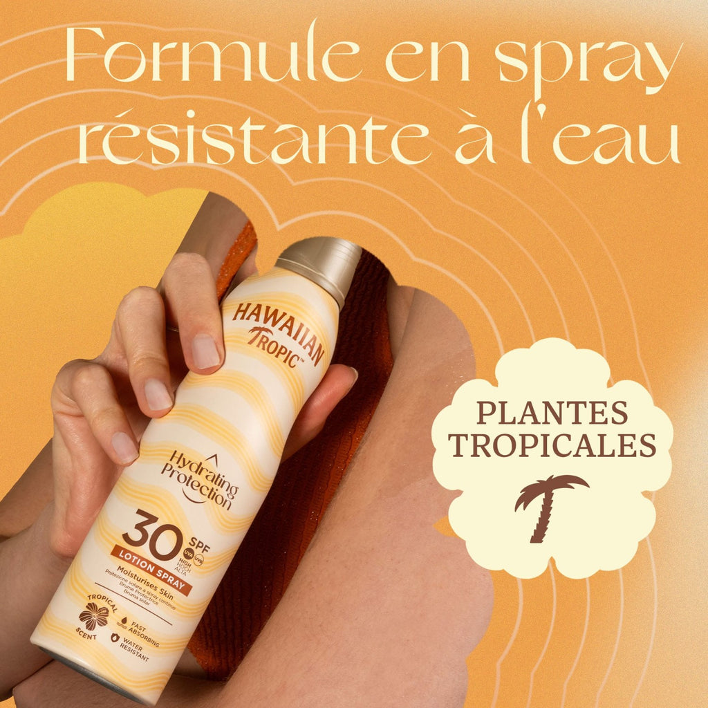 HAWAIIAN TROPIC Hydrating Protection Brume solaire SPF 30 - 177 ml
