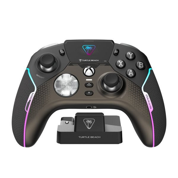 Turtle Beach Stealth Ultra Manette sans Fil - Joysticks à Effet Hall, 4 Boutons Programmables, Écran de Contrôle, Gâchettes Réglables - Xbox Series X|S, Xbox One, PC, Android & iOS - Noir