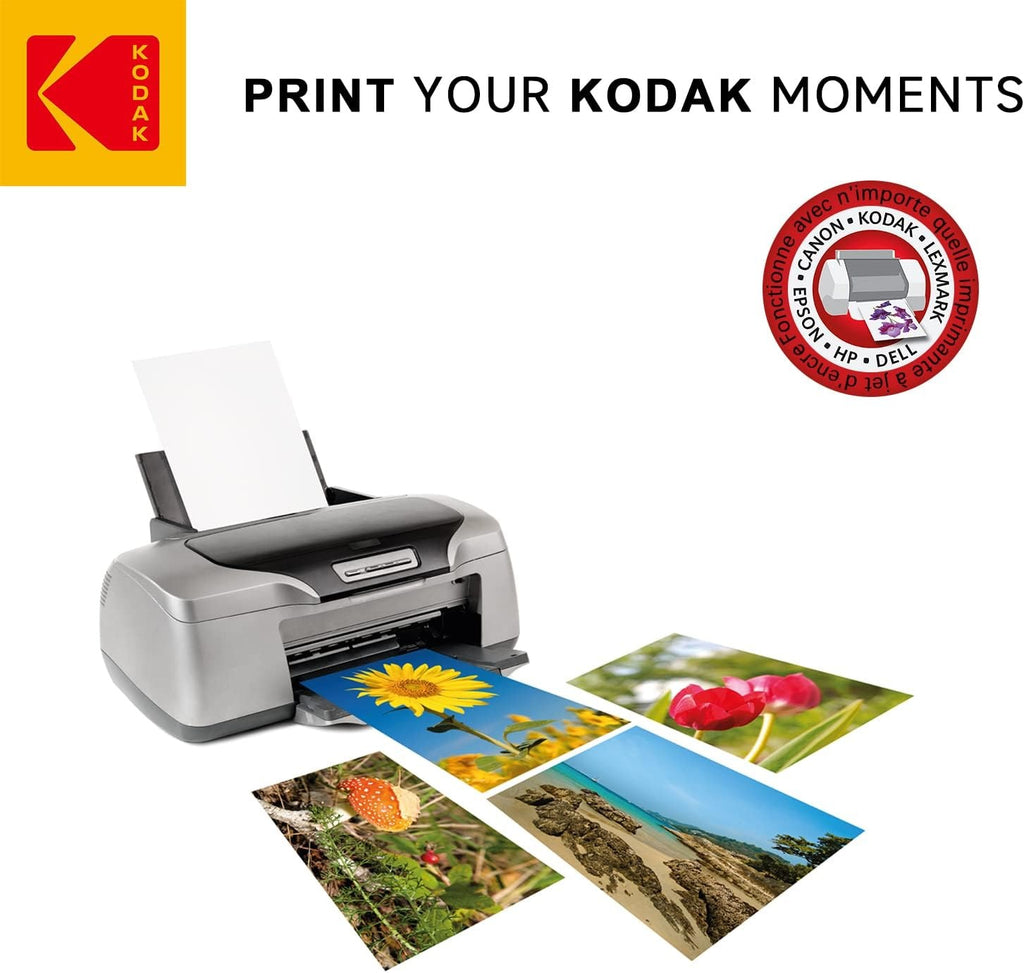 Kodak Papier d’art - 50 feuilles A6 (10 x 15 cm), 210 g/m²