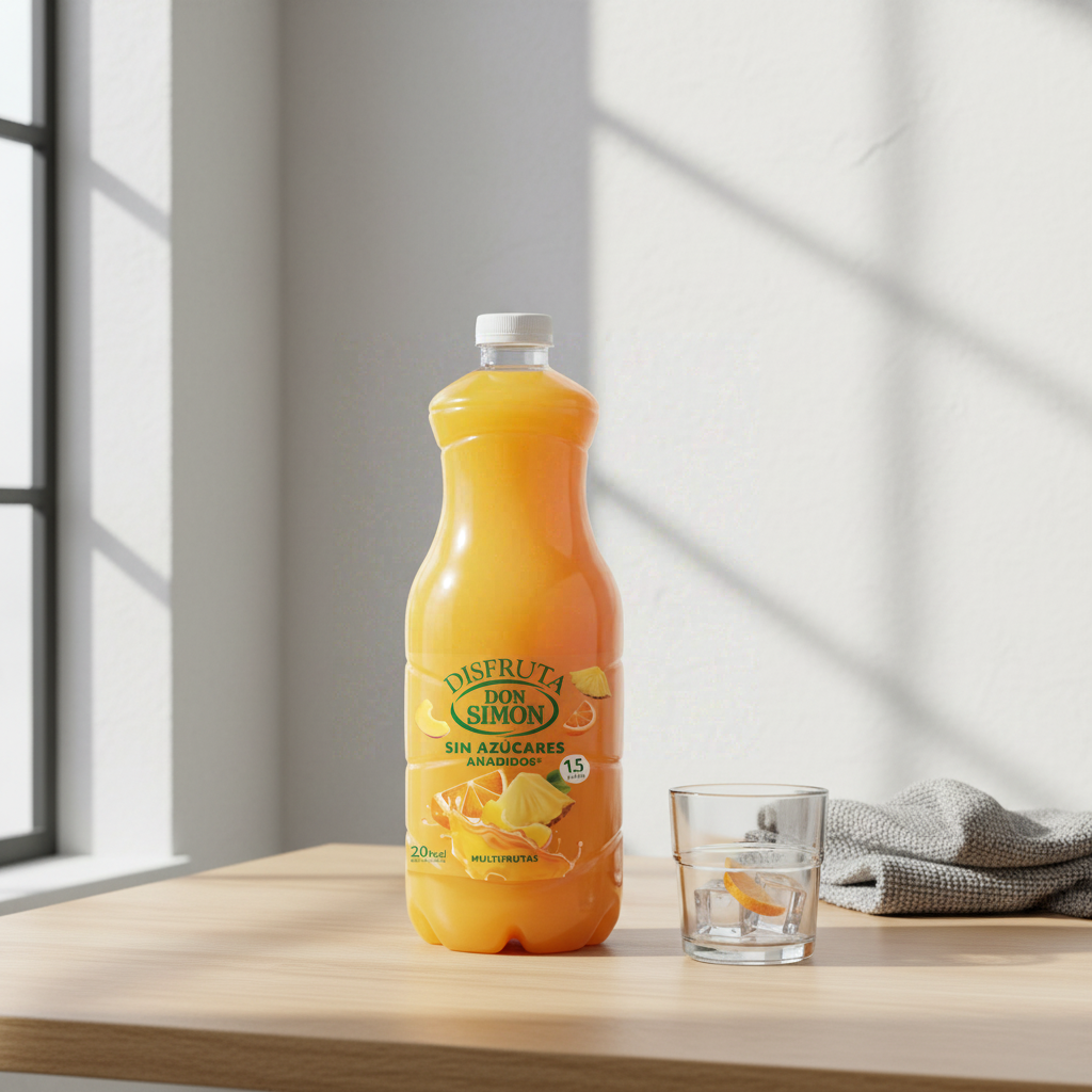 Don Simon DISFRUTA Nectar multifruits sans sucres ajoutés PET 1,5 L