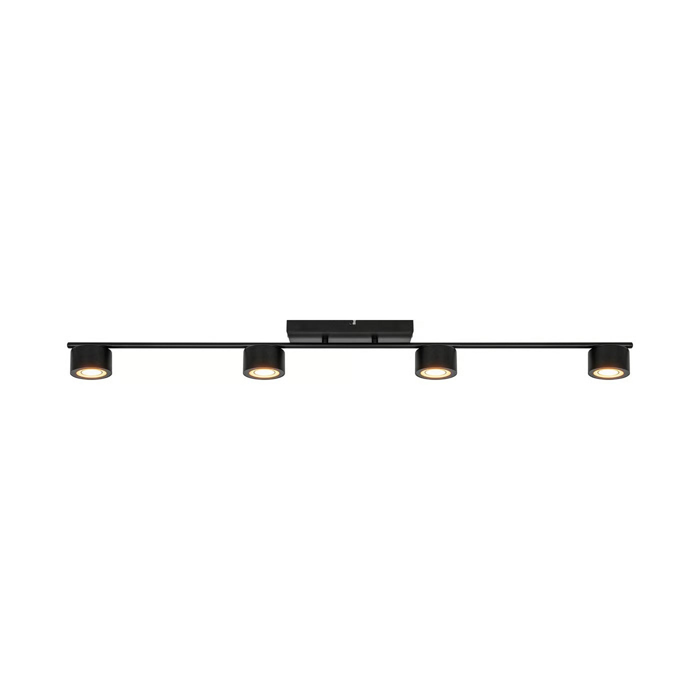 Spoterie CLYDE 4 Rail - LED intégrée métal noir - blanc chaud 2700k IP20 - Nordlux, Intérieur